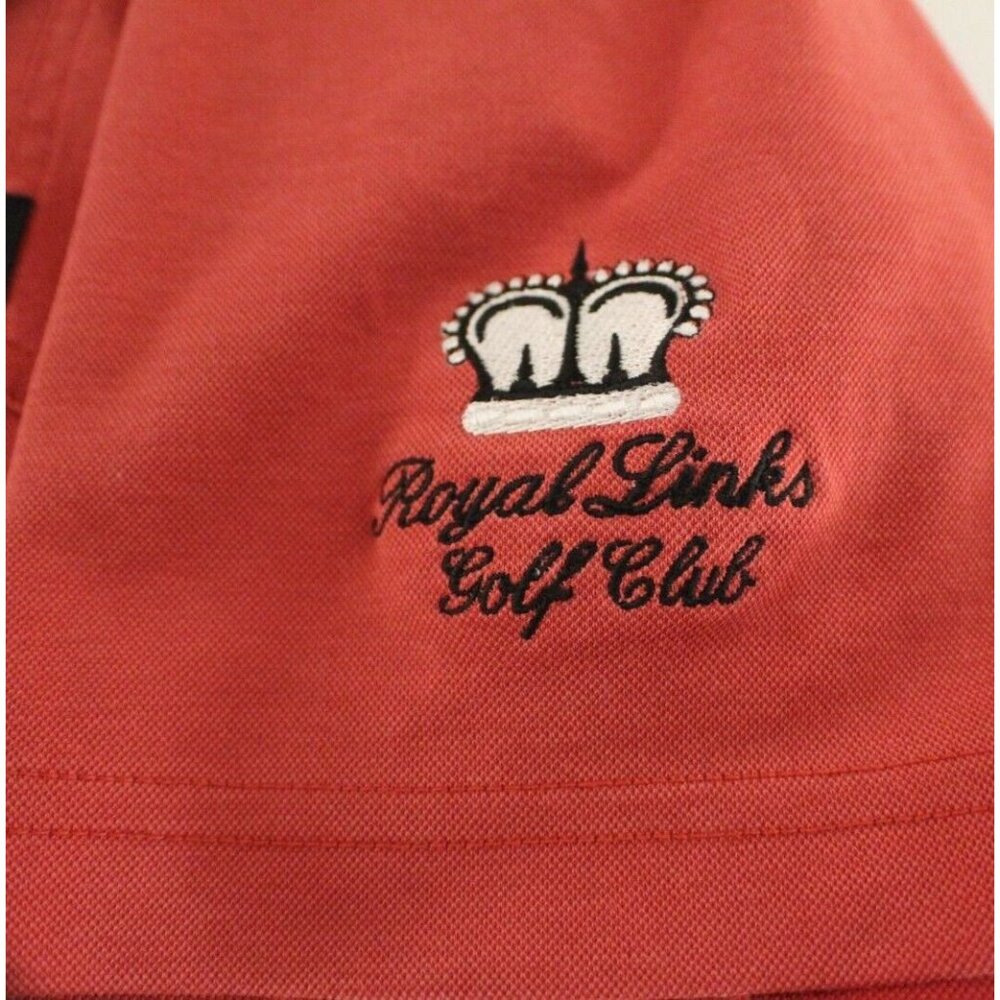 Royal Links Golf Club Travis Mathew Polo Shirt Size L - Picture 5 of 6